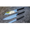 ТИТАНОВИЙ КУХАР комплект ножів для кухні ручної роботи майстра ANDROSHCHUK KNIVES Сталь - CPM® S90V™ . Photo 3